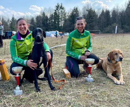 DogS+ Team auf der DM in Leipa
